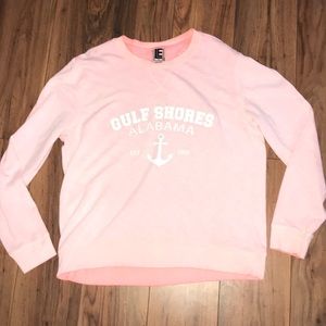 Pink sweatshirt